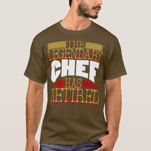 Chef Cooking, in ruste T-shirt