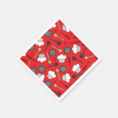 Chef Cooking Kids Verjaardagsfeest Servet (Hoek)