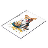 Chef Corgi � Grappige Kookhond Notitieboek (Linkerzijde)