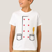 Chef costume t-shirt (Voorkant)