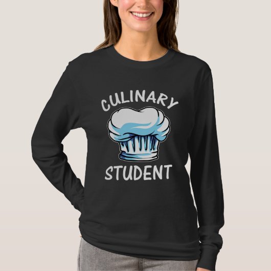 Chef Culinair Student Koken T-shirt (Voorkant)