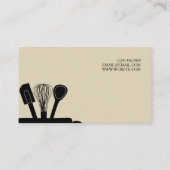 Chef Culinair Visitekaartje (Achterkant)