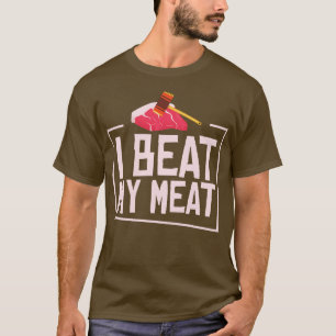Chef Culinair Vlees Lover Koken Vleesvoedsel T-shirt