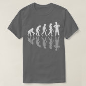 Chef Culinal Cook Funny Human Evoluking Cooking F T-shirt (Design voorkant)