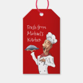 Chef Custom Kitchen Cadeaulabel (Voorkant)