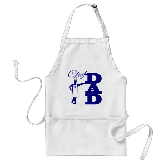 CHEF DAD APRON STANDAARD SCHORT (Voorkant)
