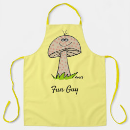 Chef Dad Funny Fun Guy Mushroom Schort