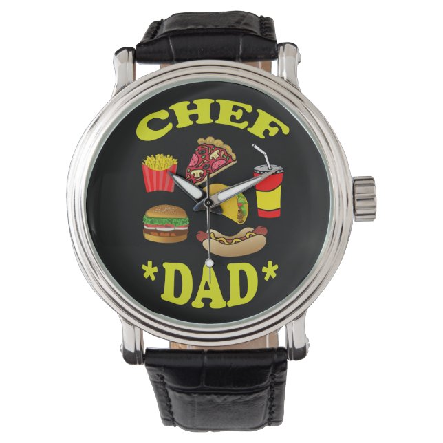 Chef Dad Horloge (Voorkant)