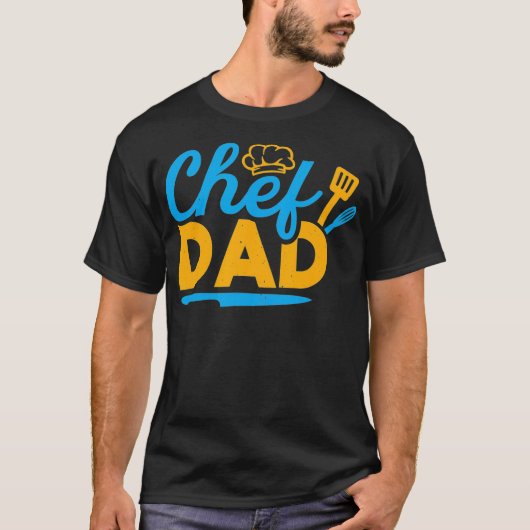 Chef Dad Sous Chefs Culture Kitchen Cooking bbq l T-shirt (Voorkant)