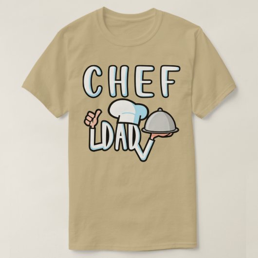 Chef Dad T-shirt (Design voorkant)