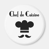Chef de Cuisine Magneet (Voorkant)