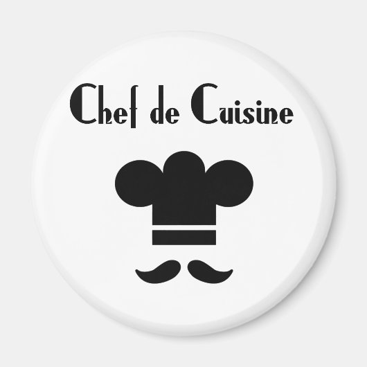 Chef de Cuisine Magneet (Voorkant)