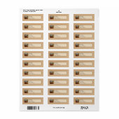 Chef - De mantel van tante Bessie Etiket (Full Sheet)