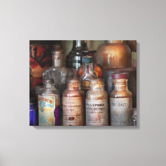 Chef - De Voorraadkast Canvas Afdruk (Voorkant)
