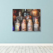 Chef - De Voorraadkast Canvas Afdruk (Insitu (Houten vloer))