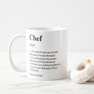 Chef Definitie Grappige Kok Specialisme Koffiemok
