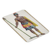 Chef der Hondurezen, 1780 (gekleurd) Magneet (Rechterzijde)