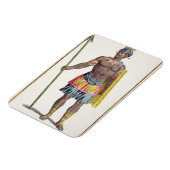 Chef der Hondurezen, 1780 (gekleurd) Magneet (Linkerzijde)