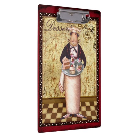 Chef Dessert Klembord (Rechts)