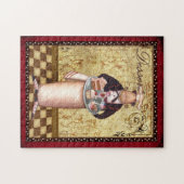 Chef Dessert Legpuzzel (Horizontaal)