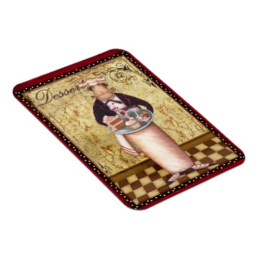 Chef Dessert Magneet (Rechterzijde)