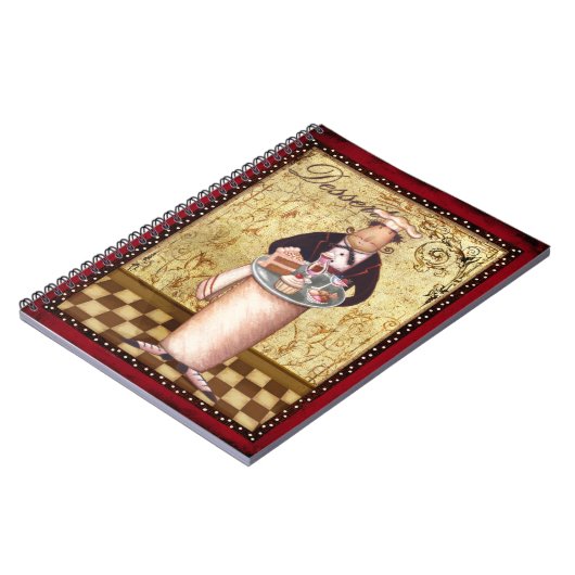 Chef Dessert Notitieboek (Linkerzijde)