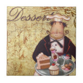 Chef Dessert Tegeltje (Voorkant)