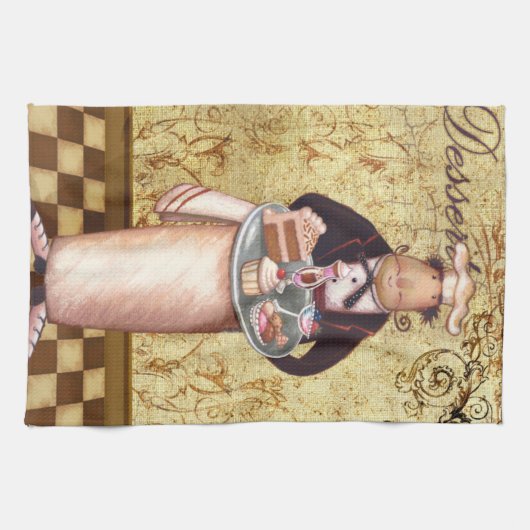 Chef Dessert Theedoek (Horizontaal)