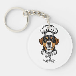 Chef Dog Vibes Sleutelhanger
