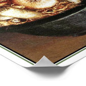 Chef door Giuseppe Arcimboldo Poster (Hoek)
