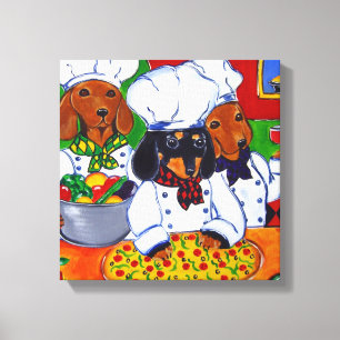 CHEF DOXIES CANVAS AFDRUK