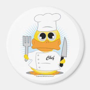 Chef Duck Magneet
