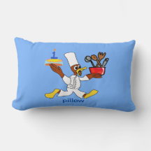 Chef Ducky Kazoo Gooi alsjeblieft geen Sierkussen