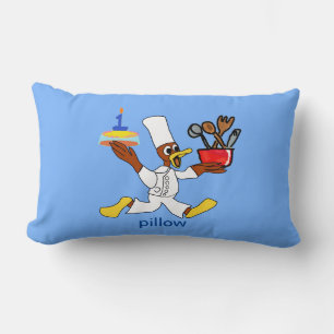 Chef Ducky Kazoo Gooi alsjeblieft geen Sierkussen Kussen