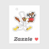 Chef Ducky Kazoo Sticker (Vel)