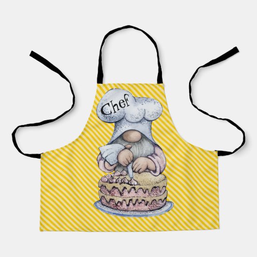 Chef Dwerg Schort (Voorkant)