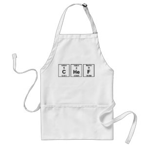 Chef Element Symbolen Apron Standaard Schort