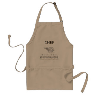 Chef Emulsion Apron Standaard Schort