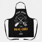 Chef en Cooking Grappige Citaten Schort (Voorkant)
