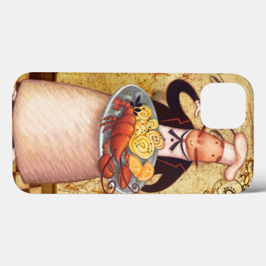 Chef Entrée Case-Mate iPhone Case (Achterkant (horizontaal))