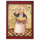 Chef Entrée Klembord (Achterkant)