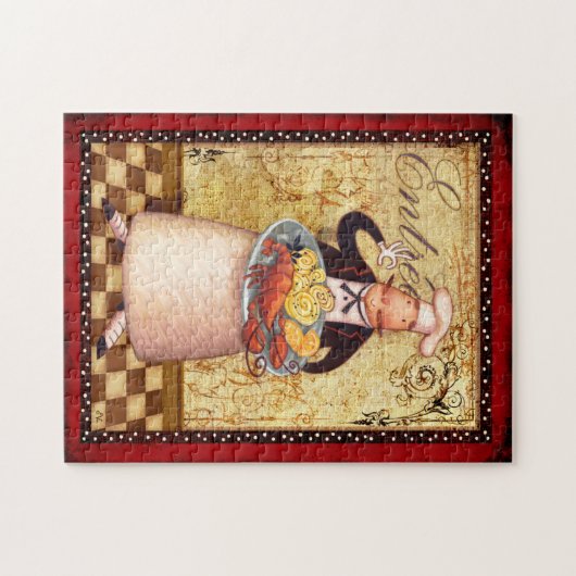 Chef Entrée Legpuzzel (Horizontaal)