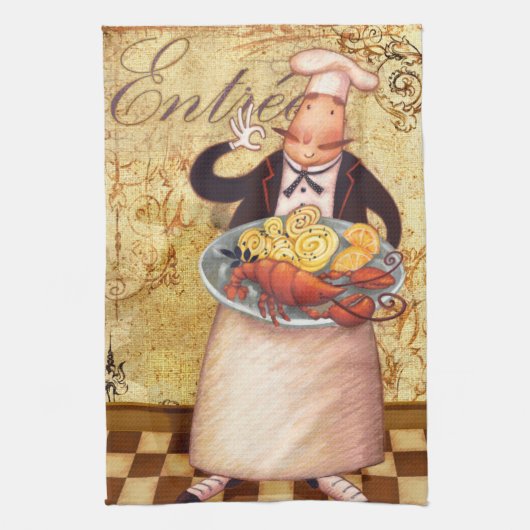 Chef Entrée Theedoek (Verticaal)