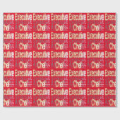 Chef Extraordinaire Cadeaupapier (Vlak)