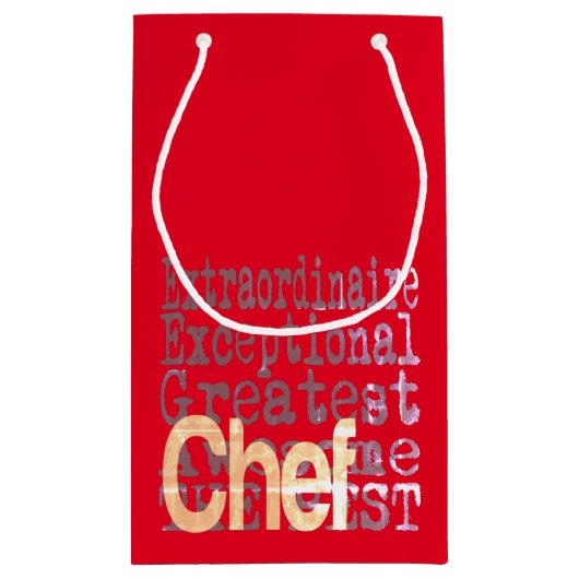 Chef Extraordinaire Klein Cadeauzakje (Achterkant)