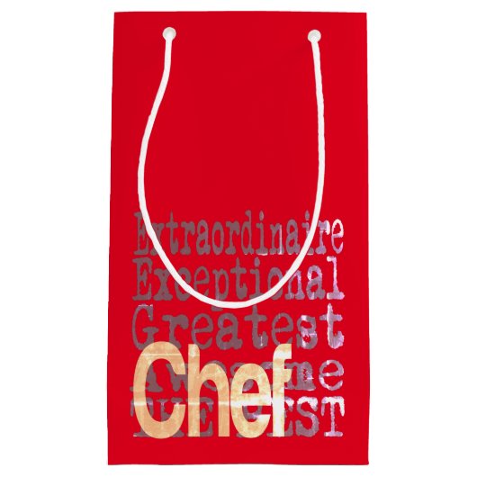 Chef Extraordinaire Klein Cadeauzakje (Voorkant)