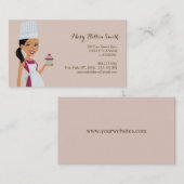 Chef for Kids Party Events Biz Card Sjabloon Visitekaartje (Voorkant / Achterkant)