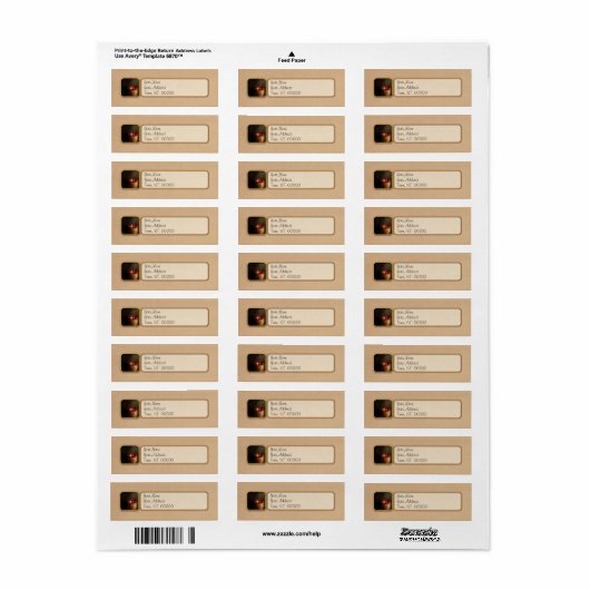 Chef - Fruit - Appels Etiket (Full Sheet)