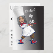 Chef 🎉 Funny Cook 60ste verjaardag Grappig Kaart (Voorkant / Achterkant)