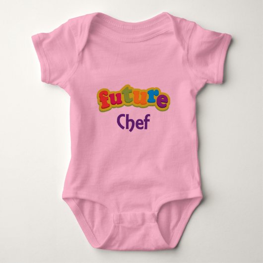 Chef (Future) Baby Baby T-Shirt (Voorkant)